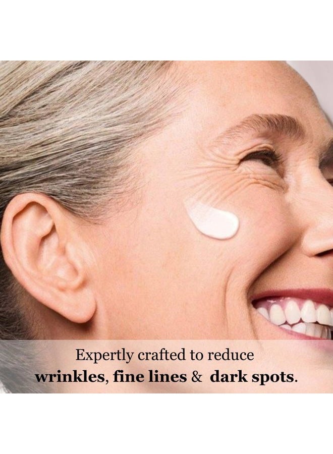 Mivida Advanced Retinol Cream for Face & Neck | 6-in-1 Anti-Aging Moisturizer with Collagen, Hyaluronic, Vit C & E | Firms, Reduces Wrinkles, Fine Lines & Dark Spots | Daily Face Cream 1.7floz - Image 4