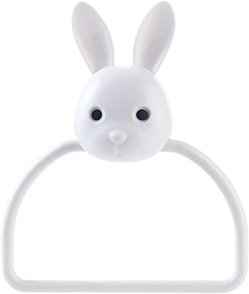 Anti slip Wall-Mounted Towel Ring with Adhesive Cute Rabbit Design Towel Holder for Bathroom Space-Saving No-Drill Installation Easy store & transit build Flexible varied design Comfort grip Transit damage prevent build Custom sizing alternatives Easy handling optimized design All item simple matching build Labor saving optimized design Global versatile design Precision processed material Wide use compliant quality Longevity upgraded craftsmanship Multiple sizes Shock rubber edge Regional central warehouse stock Connectable modular Odor free color All user friendly build Trendy varied sizing alternatives Daily universal pick Local market compliant trusted quality Salt mist resistant Market popular practical build Daily repeated use trusted quality - Image 1