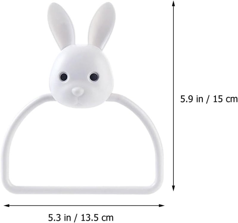 Anti slip Wall-Mounted Towel Ring with Adhesive Cute Rabbit Design Towel Holder for Bathroom Space-Saving No-Drill Installation Easy store & transit build Flexible varied design Comfort grip Transit damage prevent build Custom sizing alternatives Easy handling optimized design All item simple matching build Labor saving optimized design Global versatile design Precision processed material Wide use compliant quality Longevity upgraded craftsmanship Multiple sizes Shock rubber edge Regional central warehouse stock Connectable modular Odor free color All user friendly build Trendy varied sizing alternatives Daily universal pick Local market compliant trusted quality Salt mist resistant Market popular practical build Daily repeated use trusted quality - Image 2
