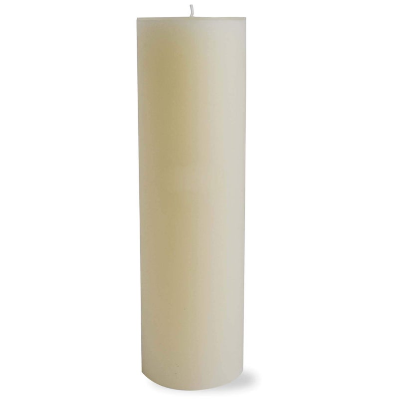 TAG Chapel 3X10 White Pillar Paraffin Wax Candle Unscented Drip-Free Long Burning 145 Hours for Home Decor Wedding Parties Dining Dinner Kitchen Table Tabletop Living Room End Table Decor Decoration - Image 2