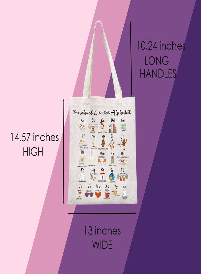 MNIGIU Preschool Director Tote Bag - Preschool Teacher Gift & Daycare Director Gift - Image 2