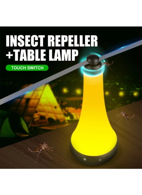 Fly Fans for Tables, Indoor and Outdoor Fly Repeller Fan with Light, Anti-Insect for Picnic, Parties, Restaurants, BBQ, Durable