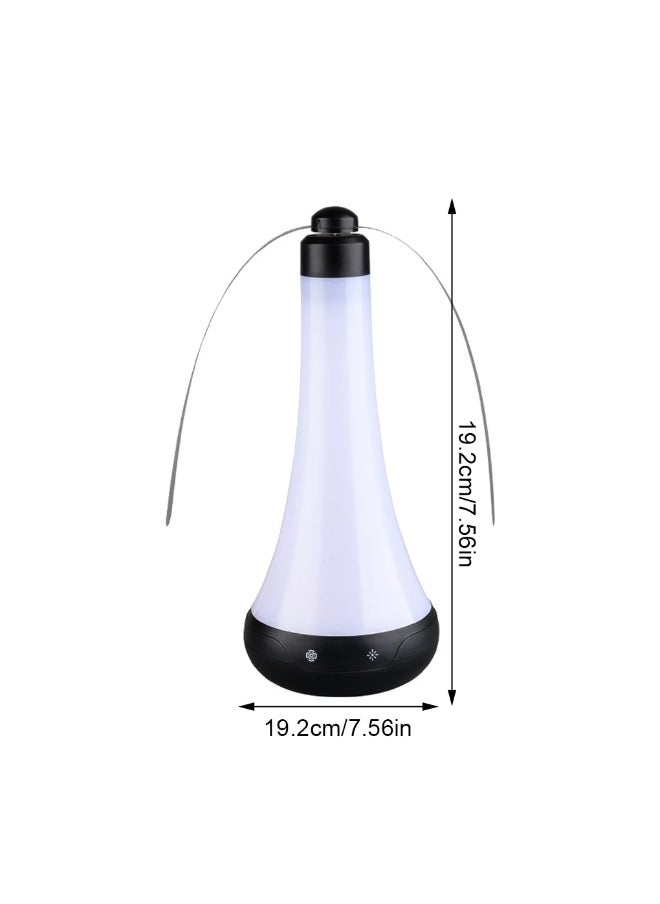 Fly Fans for Tables, Indoor and Outdoor Fly Repeller Fan with Light, Anti-Insect for Picnic, Parties, Restaurants, BBQ, Durable