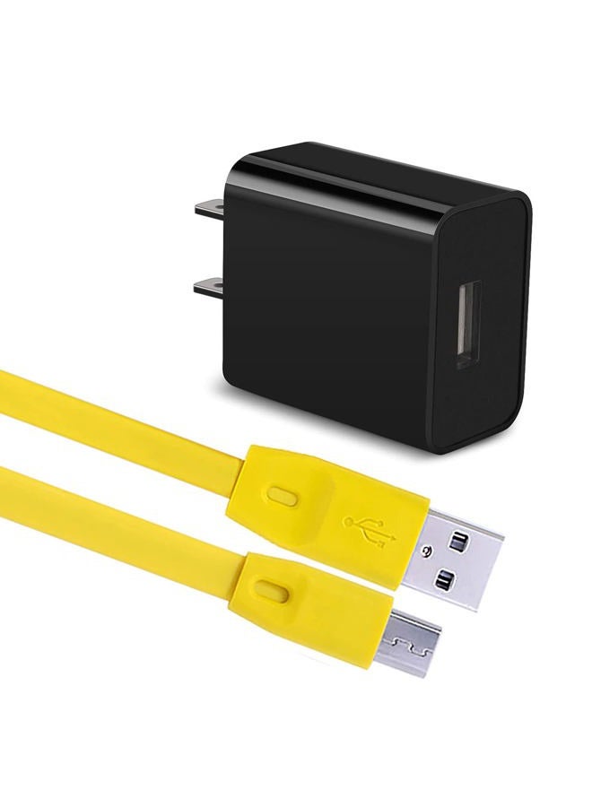 Hyacinyh USB Fast Charger Cable Power Line Supply Cord Compatible with for Logitech UE Boom/Boom 2/ Boom 3 Megaboom, Miniboom, Roll Wireless Speaker and Logitech Headphone - Suit - Image 1