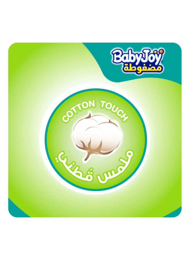 BabyJoy Compressed Diamond Pad Diaper, Size 7, Junior 3XL, 18+ Kg, Giant Box, 126 Diapers - Image 5