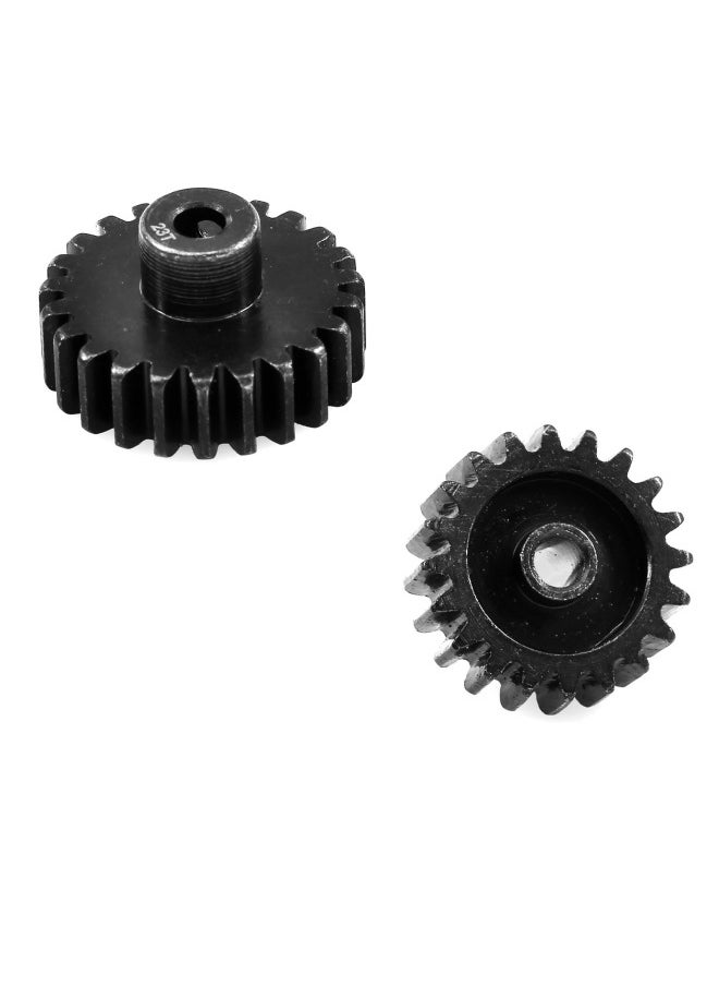 Generic Blackened Hardened 3.175 Hole 32P Gear Made Of 45# Steel For Motor Vehicle Use Yfan Brand Toy Metal Material Unisex Bag Packaging-Color:14T  - Image 3