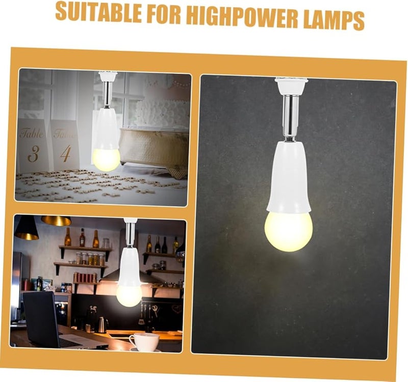 Light Socket Extender 2 Pack Extendable Vertical Horizontal Threaded Base Adapter - Image 4