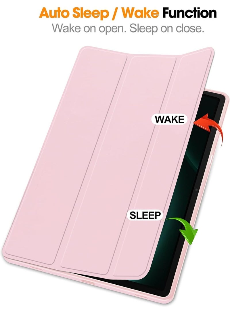 general Compatible with Samsung Galaxy Tab S10 Plus Case 12.4 inch 2024, TPU Flexible Back Cover with Pencil Holder and Auto Wake/Sleep For Tab S10+ - Image 2