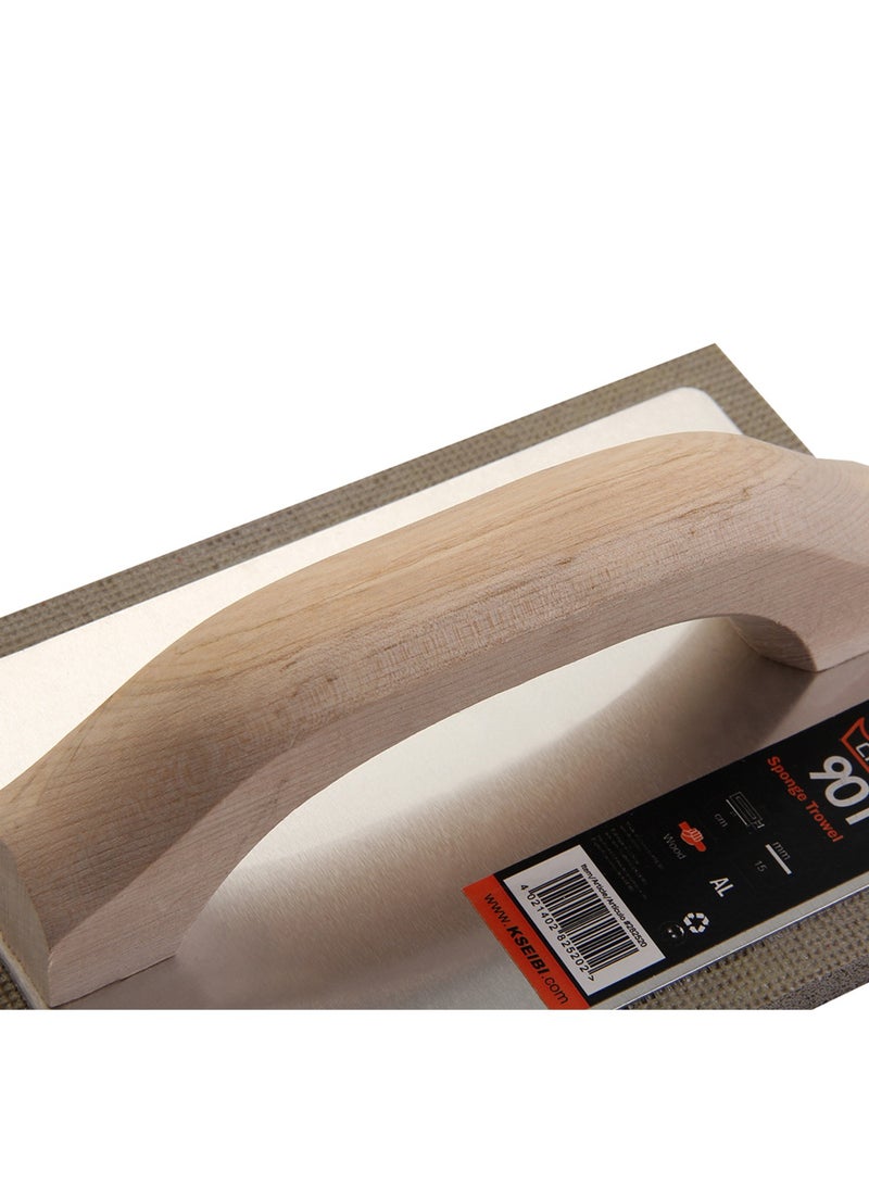 كسيبي مجرفة التجصيص بمقبض رمادي من الفوم - مصممة للراحة والدقة مثالية لتطبيق ناعم في المشاريع المهنية والمنزلية - Image 5