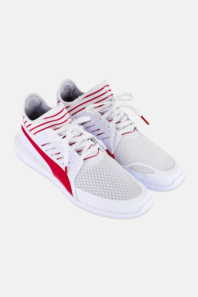 PUMA أحذية سباق بومة × فيراري للرجال SF إيفو كات ميس لرباط، أبيض - Image 3