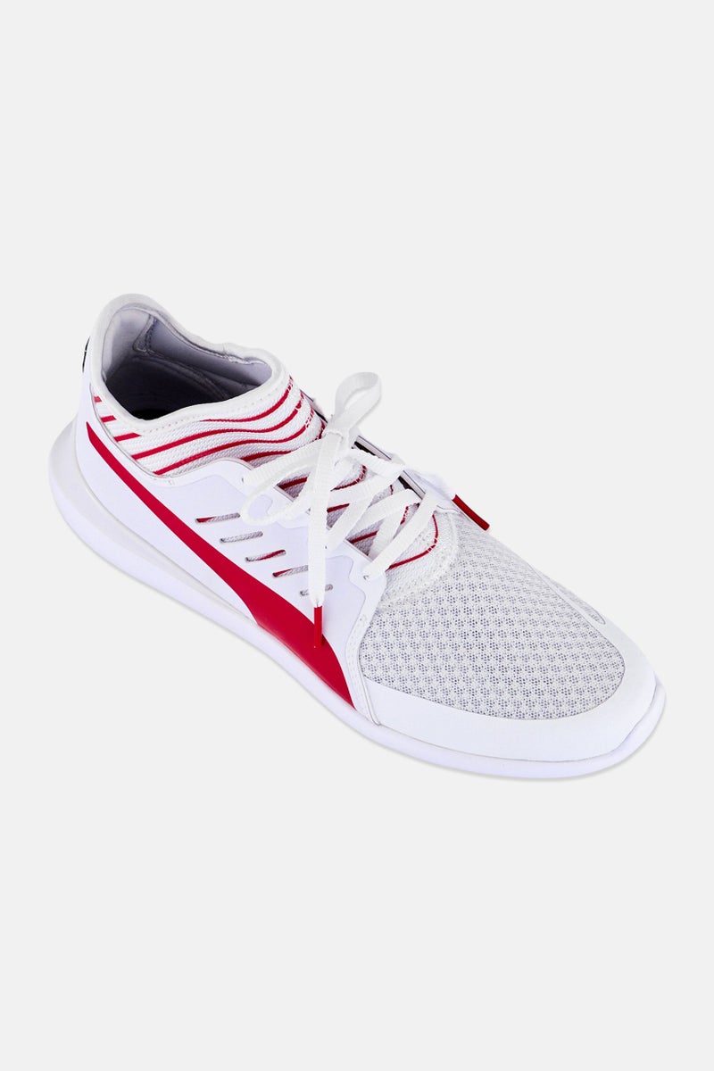 PUMA أحذية سباق بومة × فيراري للرجال SF إيفو كات ميس لرباط، أبيض - Image 1