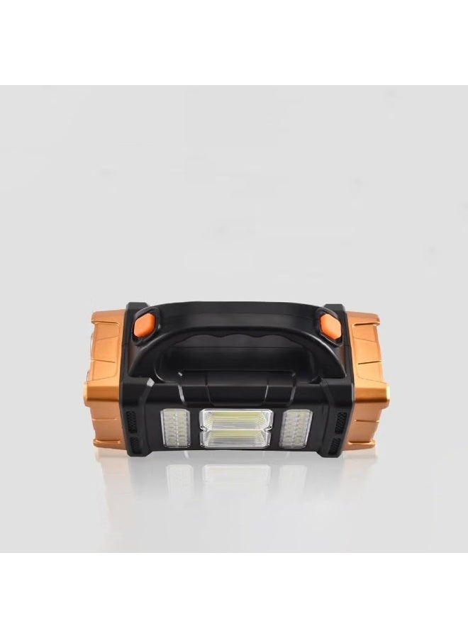 مصباح طوارئ LED قابل لإعادة الشحن بالطاقة الشمسية، كشاف محمول عالي الطاقة، شحن USB، متعدد الأوضاع، مقاوم للماء بمعيار IP44، مصباح تخييم، مصباح عمل خارجي، وظيفة بنك طاقة. - Image 3
