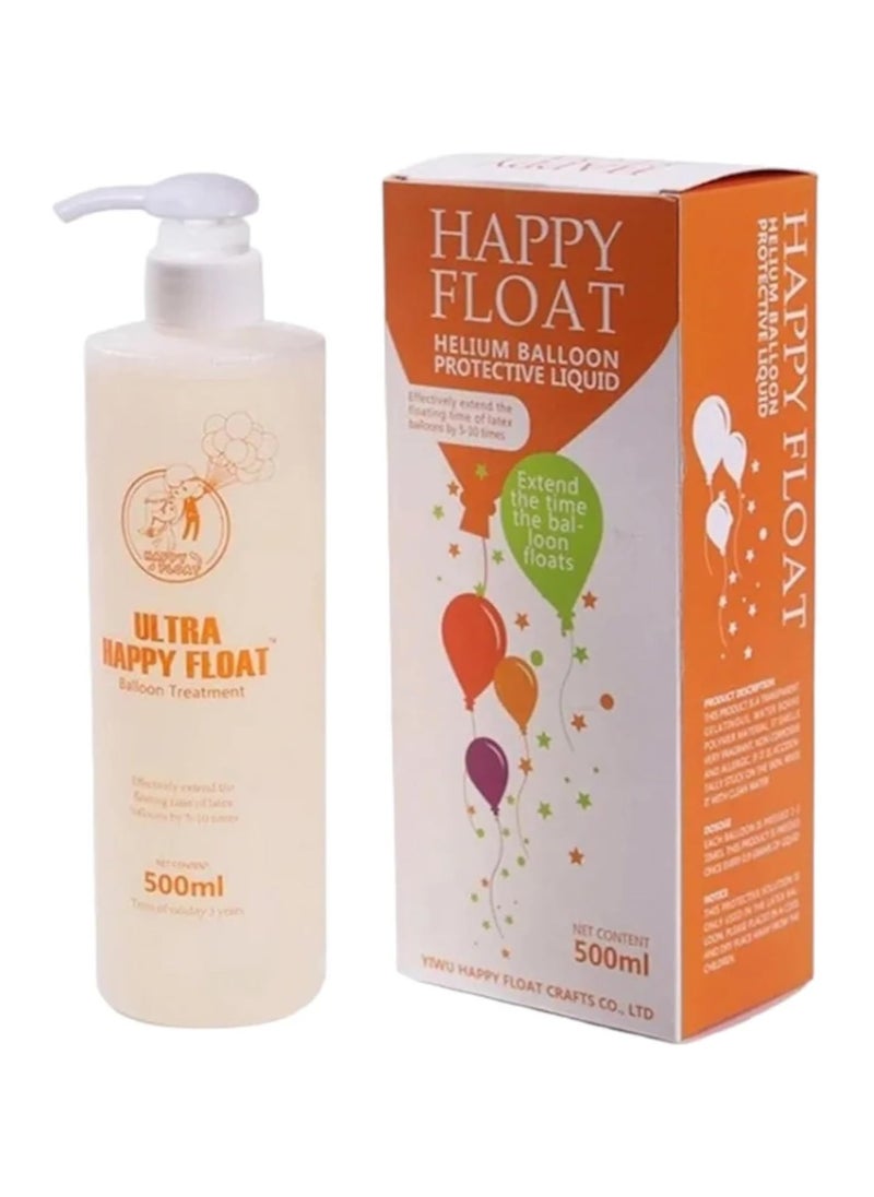 Party with Emma Helium Balloons Float Time Extender Ultra Float for Balloons Helium Balloon Your Latex will Stay Up (500ml)  - Image 1