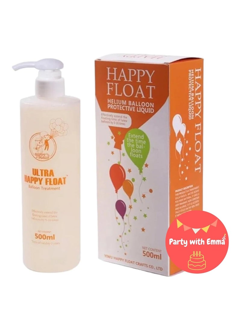 Party with Emma Helium Balloons Float Time Extender Ultra Float for Balloons Helium Balloon Your Latex will Stay Up (500ml)  - Image 3
