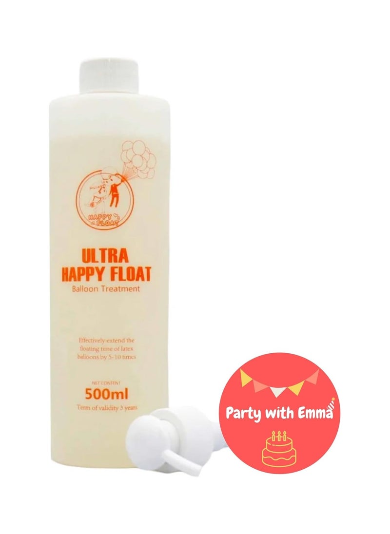 Party with Emma Helium Balloons Float Time Extender Ultra Float for Balloons Helium Balloon Your Latex will Stay Up (500ml)  - Image 4