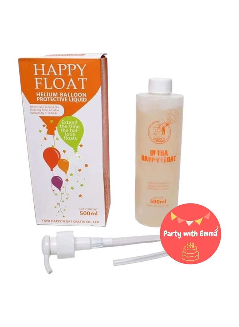 Party with Emma Helium Balloons Float Time Extender Ultra Float for Balloons Helium Balloon Your Latex will Stay Up (500ml)  - Image 5