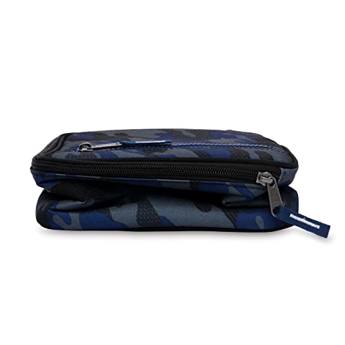 PackIt Freezable Classic Lunch Box, Sporty Camo Charcoal Navy, Built with EcoFreeze Technology, Collapsible, Reusable, Zip Closure With Zip Front Pocket and Buckle Handle, Desgined for Lunches - Image 5