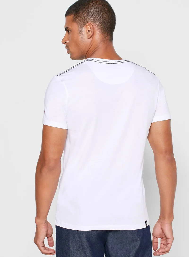 Being Human Box Logo Crew Neck T-Shirt
