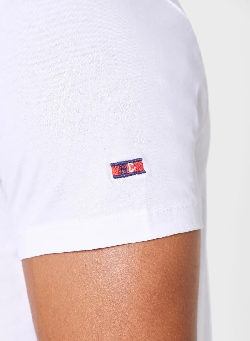 Being Human Box Logo Crew Neck T-Shirt