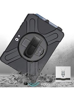 Procases Shockproof Protective Case For Microsoft Surface Go 4 3 2 Surface Go 2023 2021 2020 2018 360 Degree Rotation Hybrid Rugged Heavy Duty Cover With Kickstand Hand Strap Shoulder Belt –Black  - Image 5