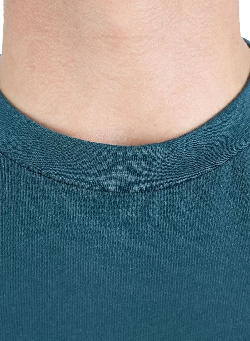 GIORDANO  Men's Slim Fit Cotton Jersey Crew Neck Print Tee | WWS Graphic for Men | Best Price UAE