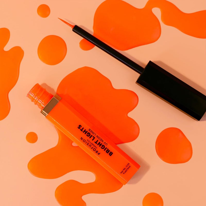 Profusion Cosmetics Bright Lights UV Neon & Pastel Eyeliner â€“ Smudge-Proof, Long-Wearing Eye Liner with Precise Retractable Tip, Waterproof & Budge-Proof Eye Makeup (Strobe) - Image 5