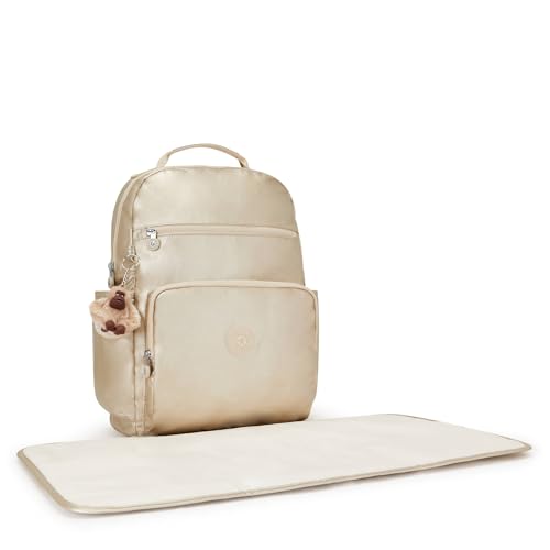 Kipling So Baby Diaper Backpack Starry Gold Metallic - Image 3