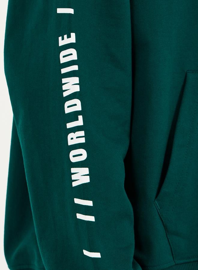 Styli Oversized Printed Hoodie & Wide Leg Joggers Co-Ords - Image 3