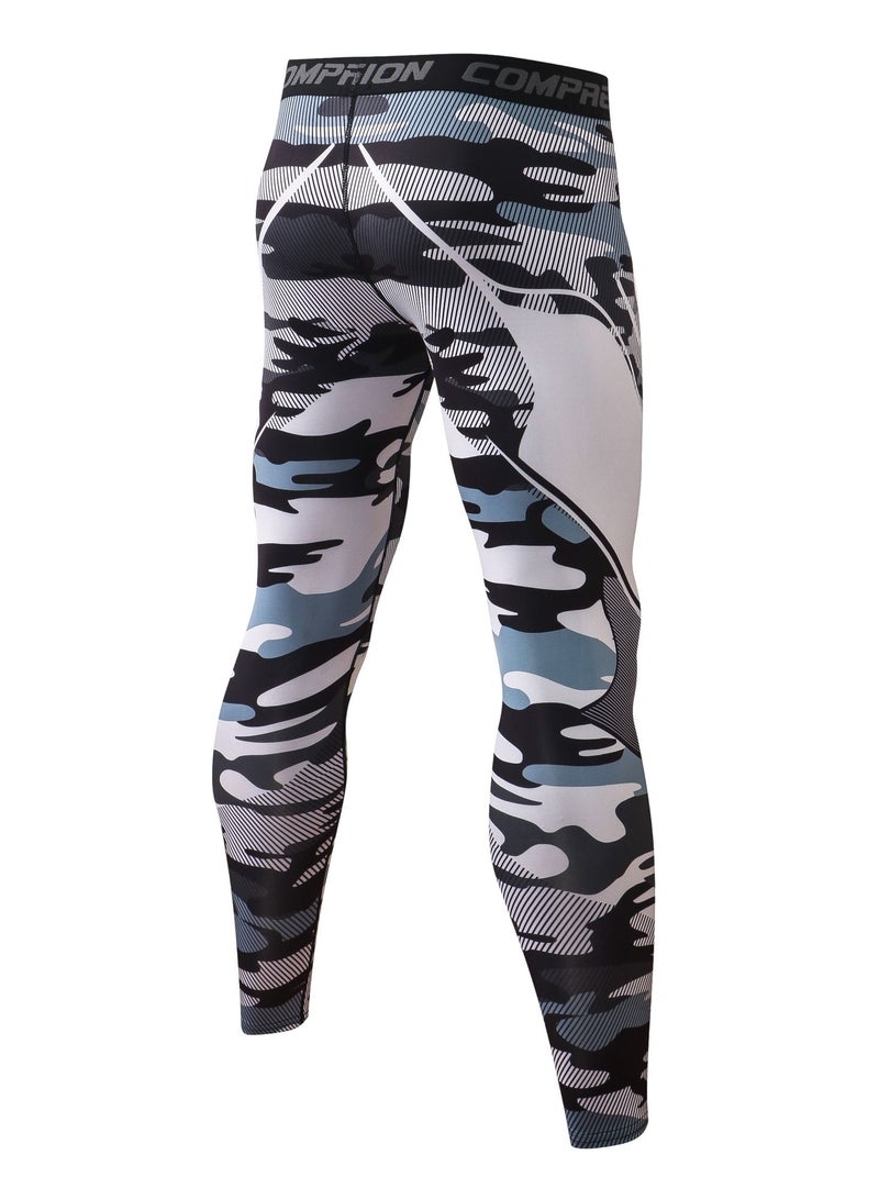 YEL PRO Men Quick Dry Breathable Elastic Trousers Grey - Image 2