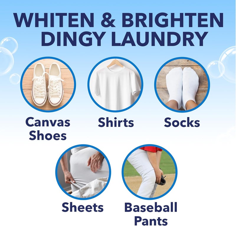 Oxiclean White Revive Laundry Whitener + Stain Remover, 5 lbs. - Image 3