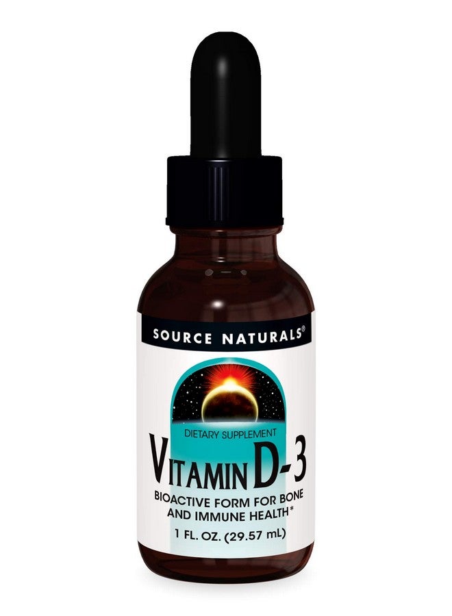 Source Naturals Vitamin D3 Liquid Drops 2000 Iu Supports Bone & Immune Health 1 Fluid Oz - Image 2