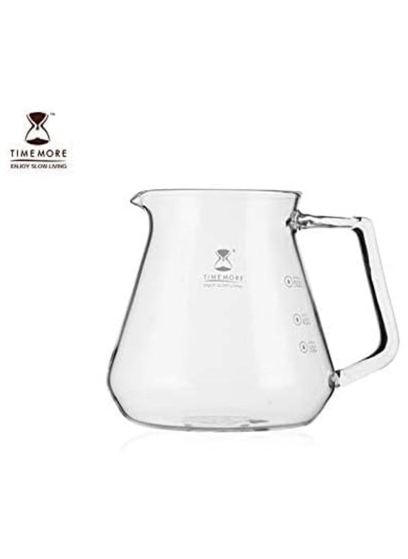 TIMEMORE Glass Server For V60 Pour Over Coffee, 360ml  - Image 2