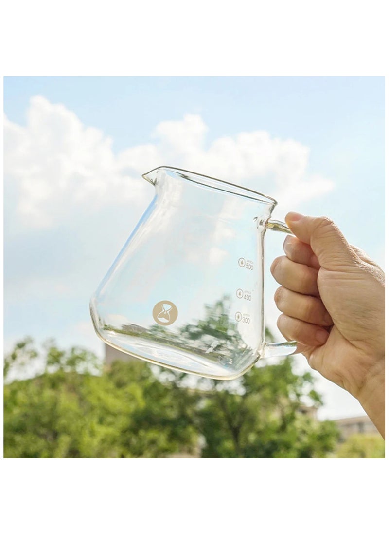 TIMEMORE Glass Server For V60 Pour Over Coffee, 360ml  - Image 5