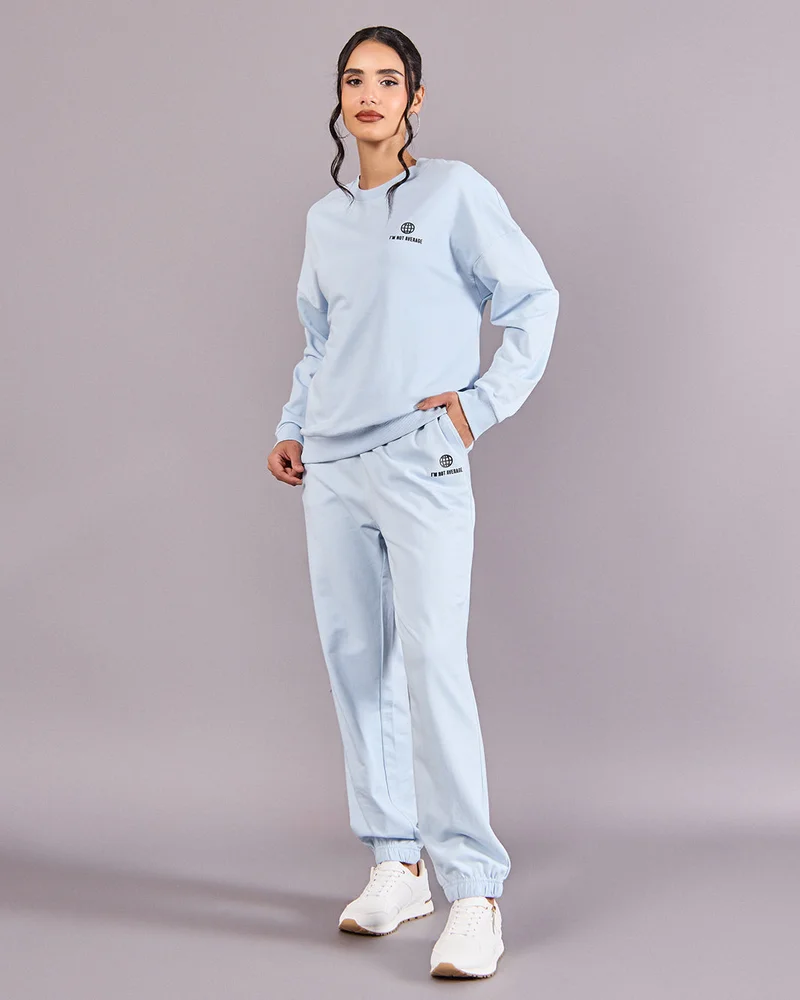 ردتاغ Women Blue Sweatshirt
