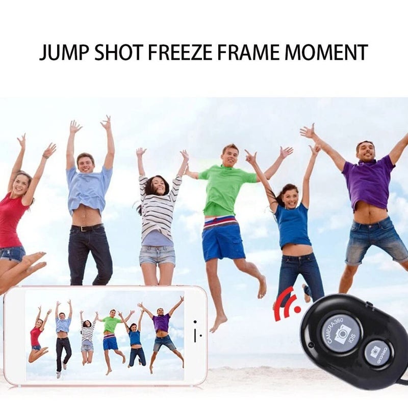 Sounce Shutter Remote Control with Bluetooth Wireless Technology - Create Amazing Photos and Videos Hands-Free - Works with Most Smartphones and Tablets (iOS and Android) (Black) - Image 5