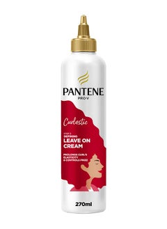 Pantene Pro-V Curlastic Defining Anti-Frizz Leave-On Cream For Lasting Elasticity  - Image 1