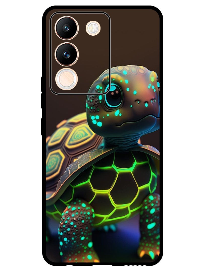 Theodor Protective Case Anti Scratch Shock Proof Bumper Cover For Vivo V29e Turtle - Image 1