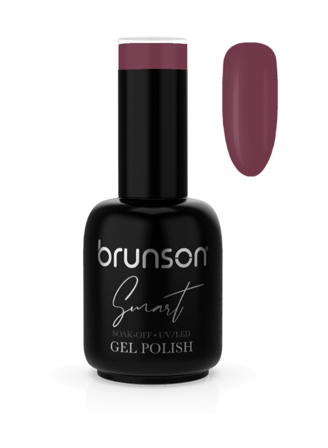 brunson Smart Gel Polish 18ml Long Lasting UV LED Soak Off Gel Nail Polish High Glossy Shine Finish Chip Resistant Salon Quality for Nail Art French Manicure Pedicure Gel Extensions Professional Gel Nail Paint - Image 1