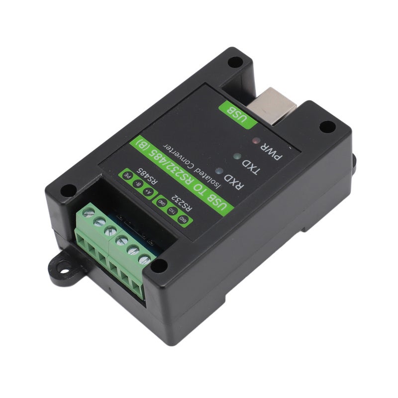 ويف شير محول USB إلى RS232 RS485 FT232RNL معزول محول تسلسلي صناعي للتركيب على حامل DIN - محمي من اندفاع التيار وعزل إشارة مستقر لأنظمة Windows و OS X و Linux و Android - Image 4