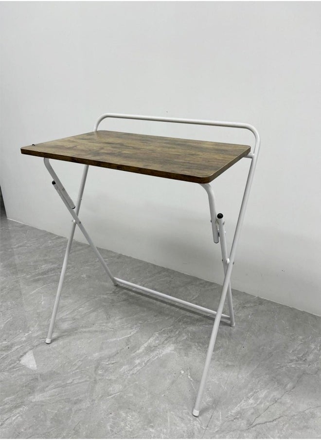 C&C Home - Multifunctional Durable Folding Table Portable Desk for Computer Coffee Table Side Table for Camping Garden Picnic 60x40x70 Centimeter - Image 1