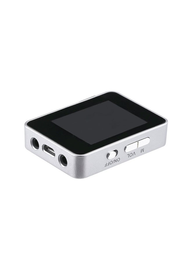 Bluetooth MP3 Mini-T7 Card MP3 Lightweight Portable Bluetooth MP4 Music Player Wholesale-Body Color:silver-memory Capacity:Bluetooth External Card Version + Data Cable + Headphone Cable + Packaging Box  - Image 1