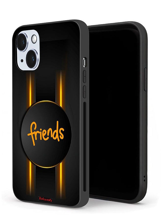 Tolwak حافظة حماية آبل آيفون 14 بلس أصدقاء - Image 1