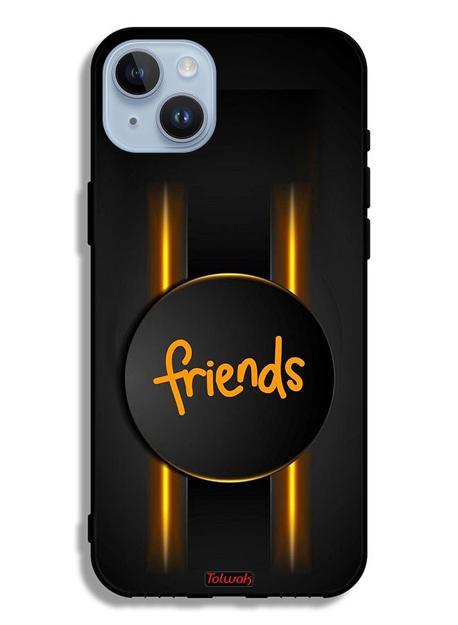 Tolwak حافظة حماية آبل آيفون 14 بلس أصدقاء - Image 2