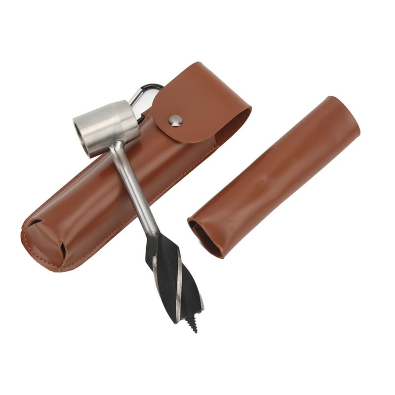 أدوات بوشكرافت (Bushcraft Tools): مثقاب يدوي من الفولاذ المسلح، مناسب لصنع أقفاص الأسماك، الكراسي، المطارق، السلالم، بالإضافة إلى المسامير ذاتية اللولبة. - Image 4