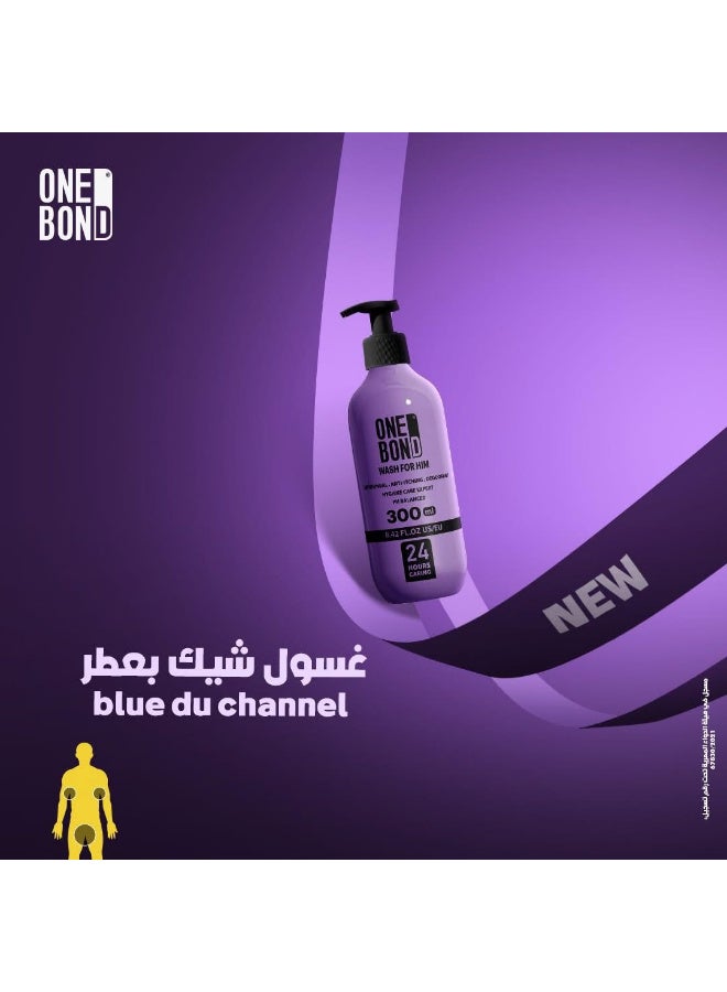 One Bond Wash For Men Hygiene Carre Expert Ph Balanced 300 Ml - Image 4