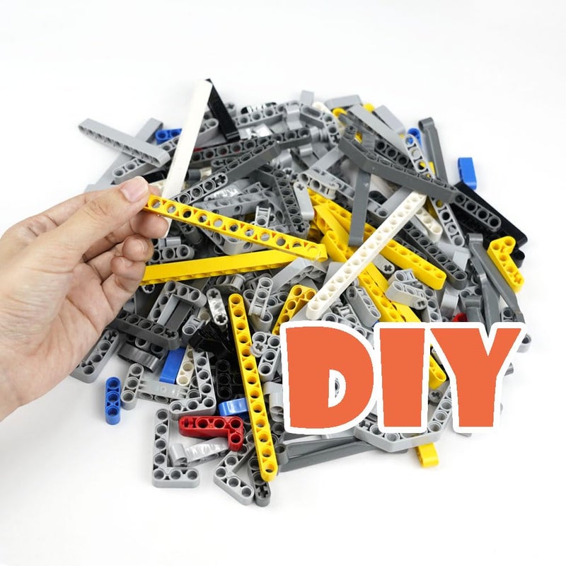 Pasacho 582pcs Technical Parts and Pieces Beams Axles Connectors Bricks Sets, Compatible with Technical, Chassis Frame Liftarm and Pins Building Blocks Accessories Robot Kits Bulk Toys - Image 4