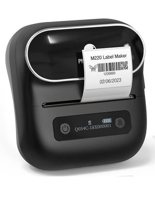 M220 Label Maker Label Printer Bluetooth Thermal Sticker Printer for Barcode, Organizing, Mailing, Small Business, Storage, Compatible with Phone, PC, Support Arabic And English - pzsku/Z62D664AA88AD28080BAEZ/45/_/1693513605/ac7b664d-b2a3-42e4-8417-5e29f053779d
