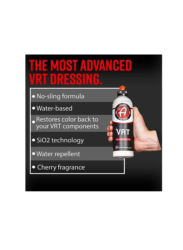 Adam's Polishes Adam's Silica Infused VRT Tire And Trim Dressing Durable UV Protection and Water Repellent Leaves a Crisp Freshly Detailed Look Dress Tires or Trim Without Worry of Slinging (2-Pack).  - Image 2