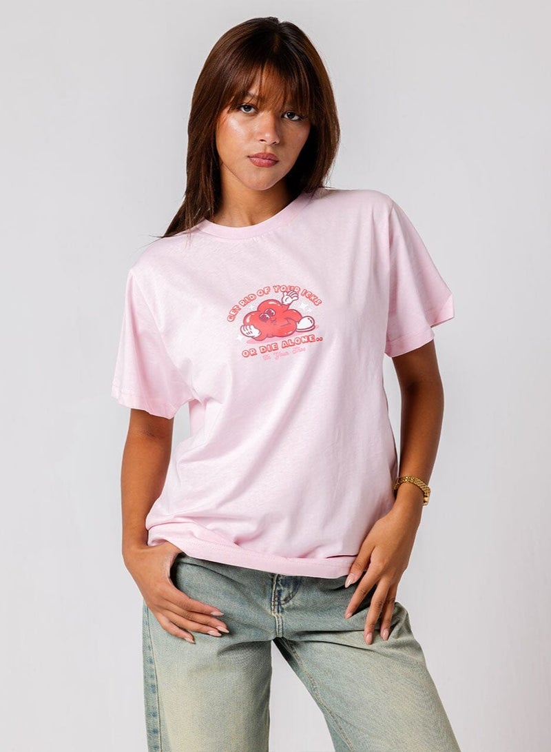 Pink Love Regular Tee
