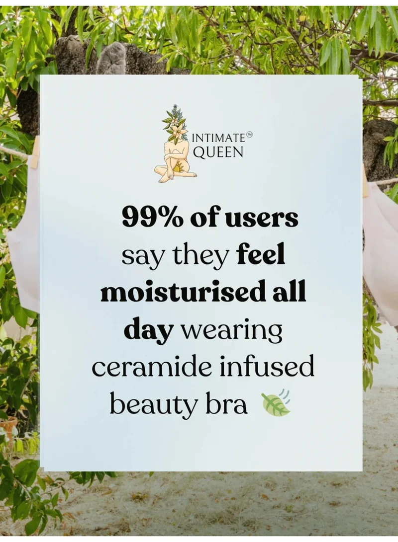 Intimate Queen Lavender Intimate Queen Skin-Soothing Wirefree Ceramide Infused Bra  | Best Price UAE